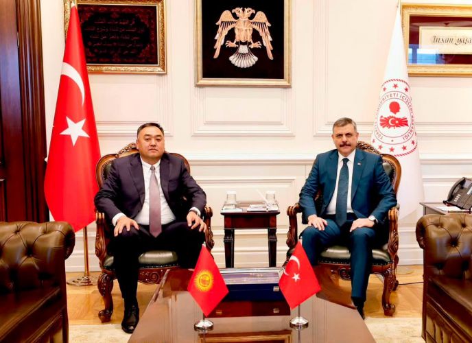 Interior Ministers of Kyrgyzstan and Turkey intend to develop cooperation