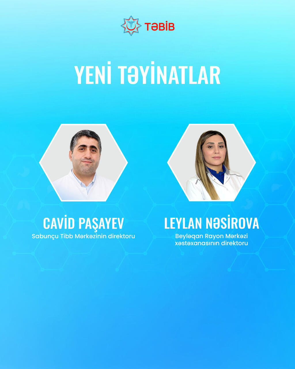 İki yüksək təyinat BİRDƏN