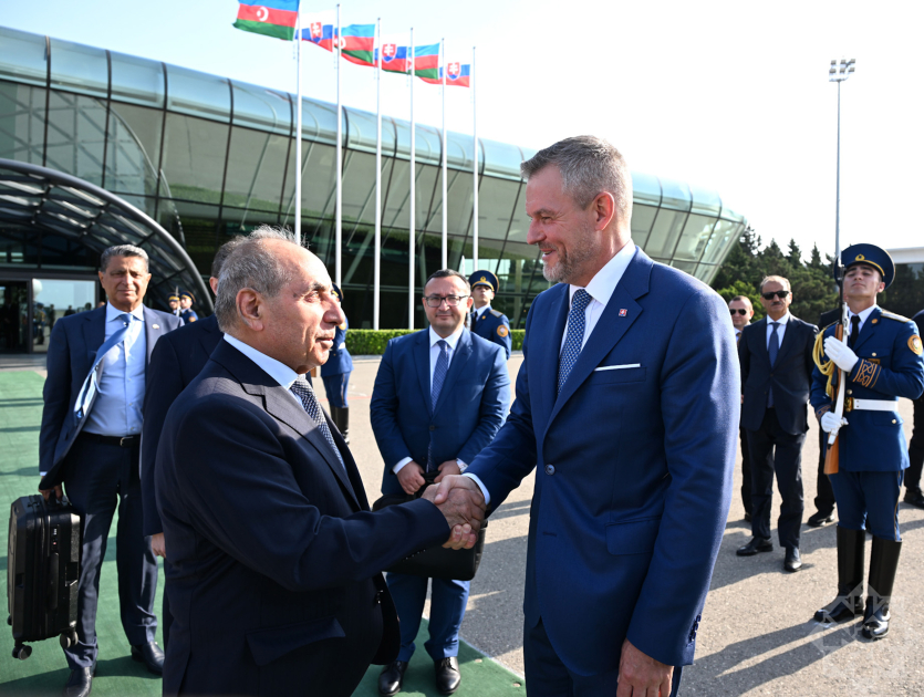 Завершился официальный визит Президента Словакии в Азербайджан (ФОТО)