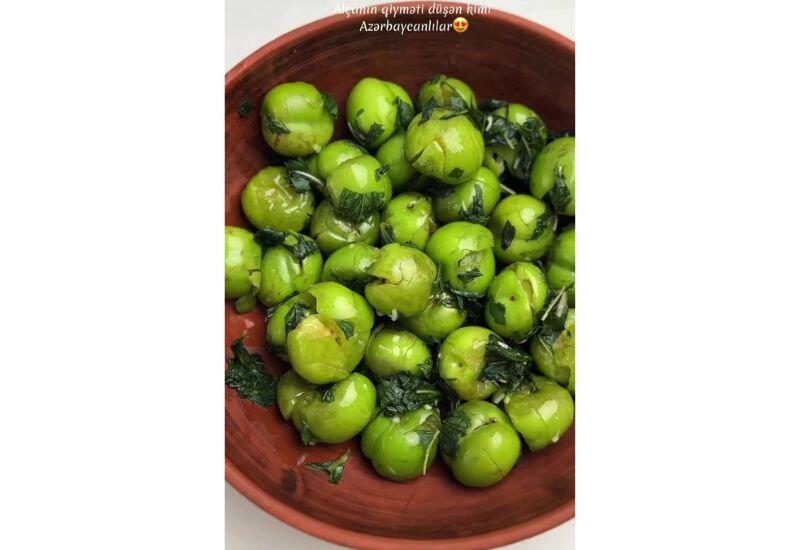 Летняя закуска из алычи