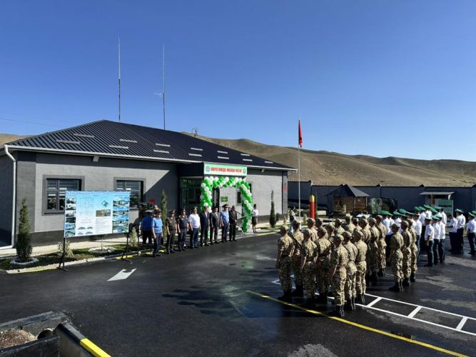 New border post opened in Batken on border with Uzbekistan