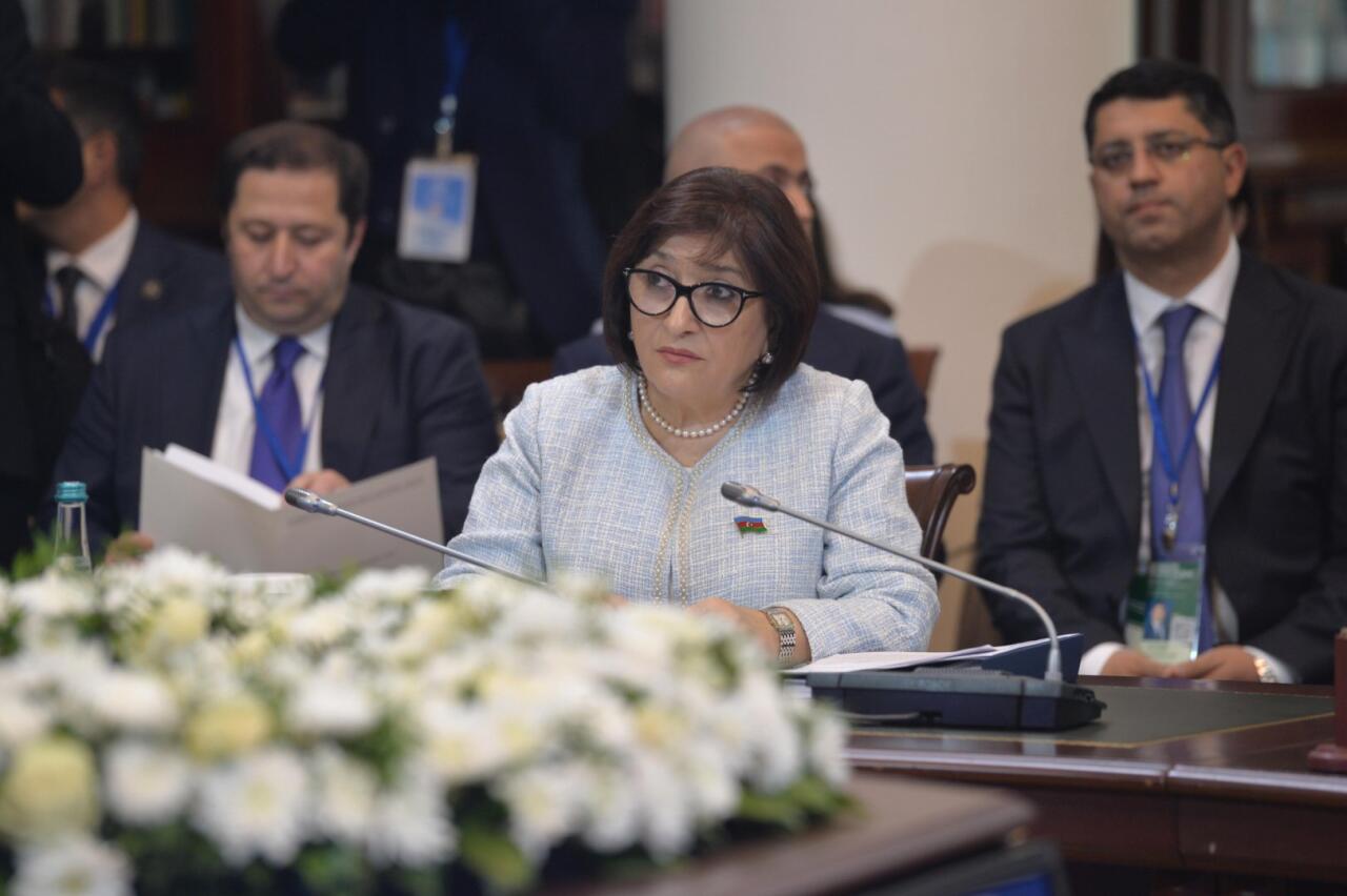 Sahibə Qafarova MDB PA-nın Şura iclasında çıxış edib