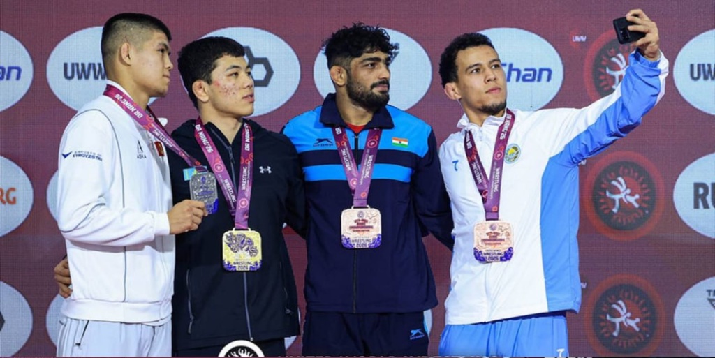 Сборная Узбекистана U23 взяла 15 медалей на чемпионате Азии по борьбе