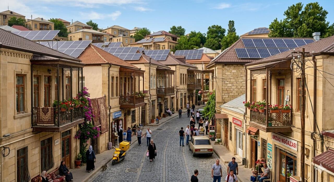 Ölkəmizdə evində günəş paneli istifadə edənlər
