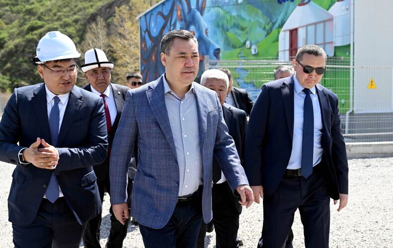 Садыр Жапаров: «Чакан ГЭСтер КР энергетикасынын стратегиялык маанилүү багыты»