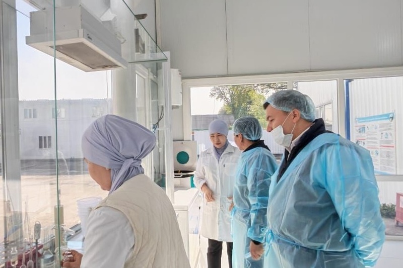 Monitoring of laboratories at dairy processing enterprises conducted in Bishkek and Chui region