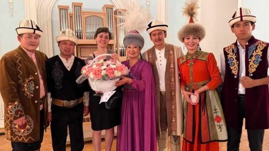 Traditional Music of Kyrgyz People-Heritage of Centuries concert held in Moscow