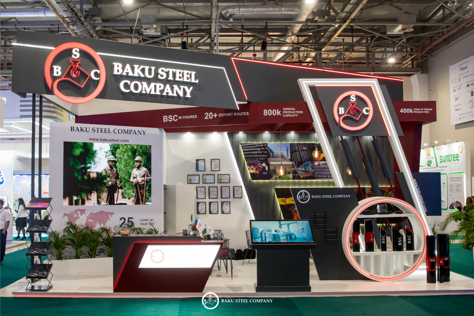 Baku Steel Company на выставке Caspian Oil & Gas 2026 (ФОТО/ВИДЕО)