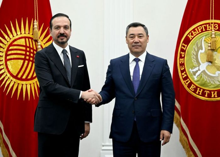 Sadyr Japarov meets with Turkish Member of Parliament Kürsad Zorlu