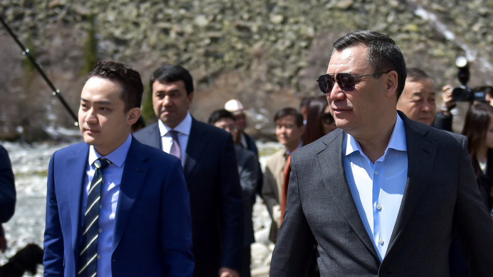 Садыр Жапаров принял молодого миллиардера Джастина Сана
