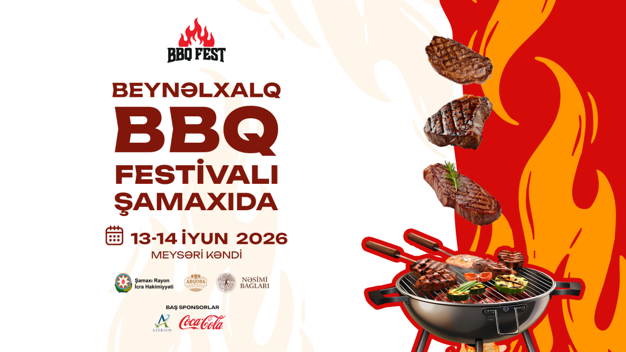 Beynəlxalq Barbekü Festivalı yenidən Şamaxıda!