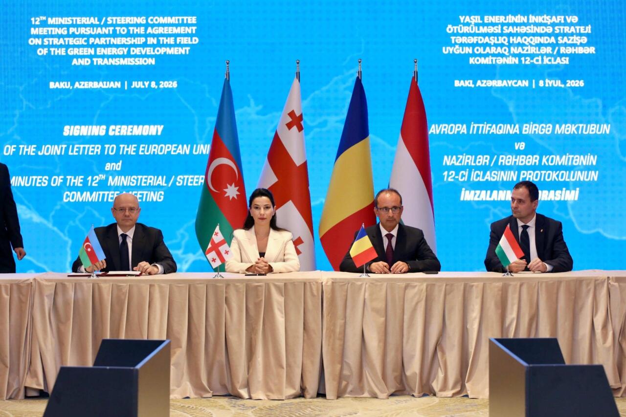 "Avropa Yaşıl Enerji Dəhlizi" layihəsi icra mərhələsinə keçib