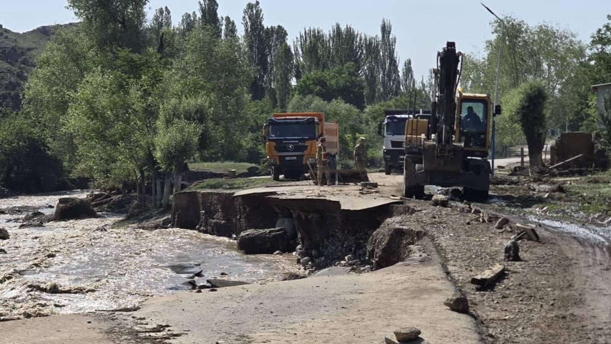 В Терек-Сае ввели режим ЧС после схода селя