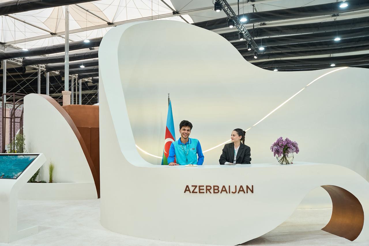 В рамках WUF13 на выставке Urban Expo открылся павильон Азербайджана (ФОТО)