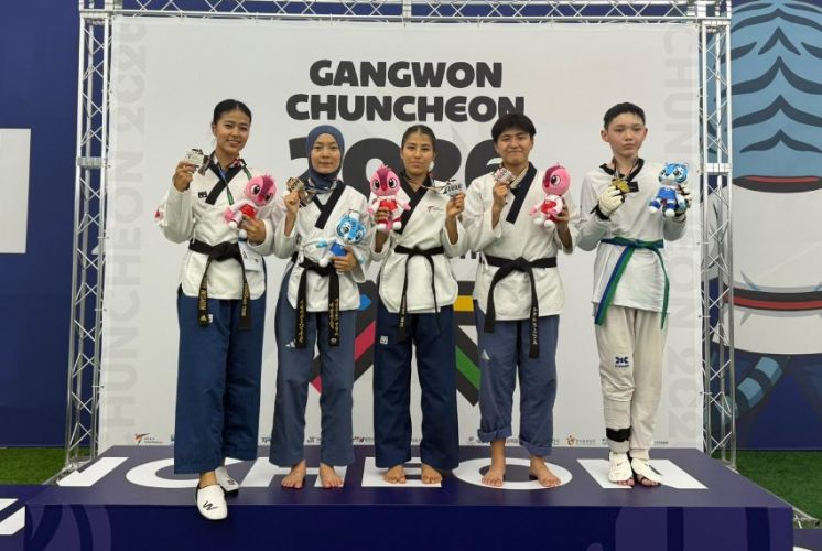Kyrgyz taekwondo athletes win five medals at South Korea tournament